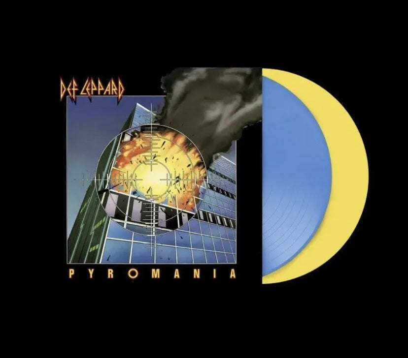 Def Leppard - Pyromania 40 Color Vinyl 2LP & Signed Autographed COA Preorder - Spin City Records