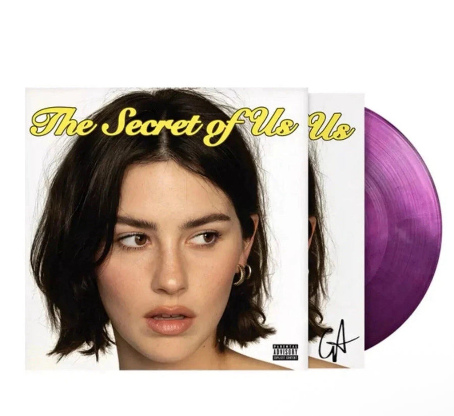 Gracie Abrams The Secret of Us LP Exclusive Purple Vinyl SIGNED INSERT