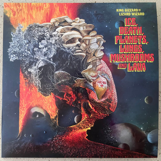 King Grizzard - Ice, Death, Planets, Lungs, Mushrooms and Lava Ice vinyl - Spin City Records