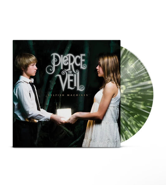 Pierce The Veil Selfish Machines Dark Green Splatter Vinyl LP /1000 New - Spin City Records