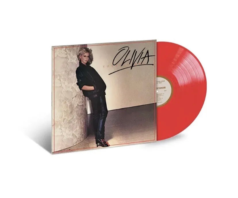 Olivia Newton - John Totally Hot 45th Anniversary Neon Coral Red Colored Vinyl LP - Spin City Records