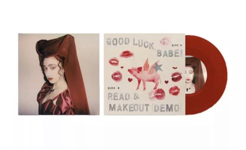 Chappell Roan Good Luck, Babe! Red Vinyl 7in Single