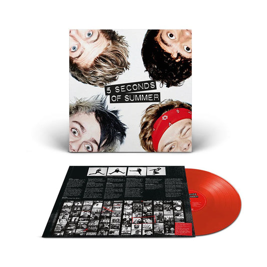 5 Seconds of Summer 10th Anniversary LP Red Color Vinyl