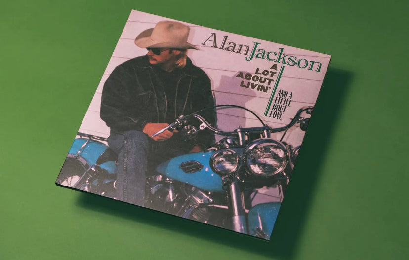 Alan Jackson - A Lot About Livin And A Little Bout Love VMP Mercury Blue Vinyl - Spin City Records