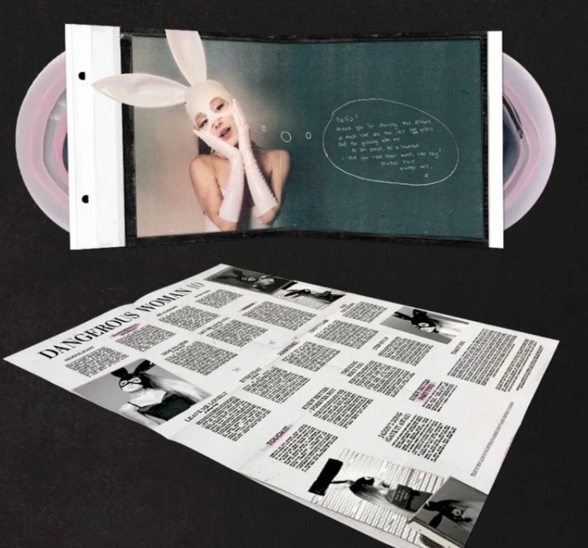 ARIANA GRANDE - Dangerous Woman - 10th Anniversary 2LP (Pink and Black