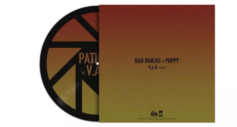 Bad Omens/Poppy V.A.N 12" Poppy Picture Disc Preorder - Spin City Records