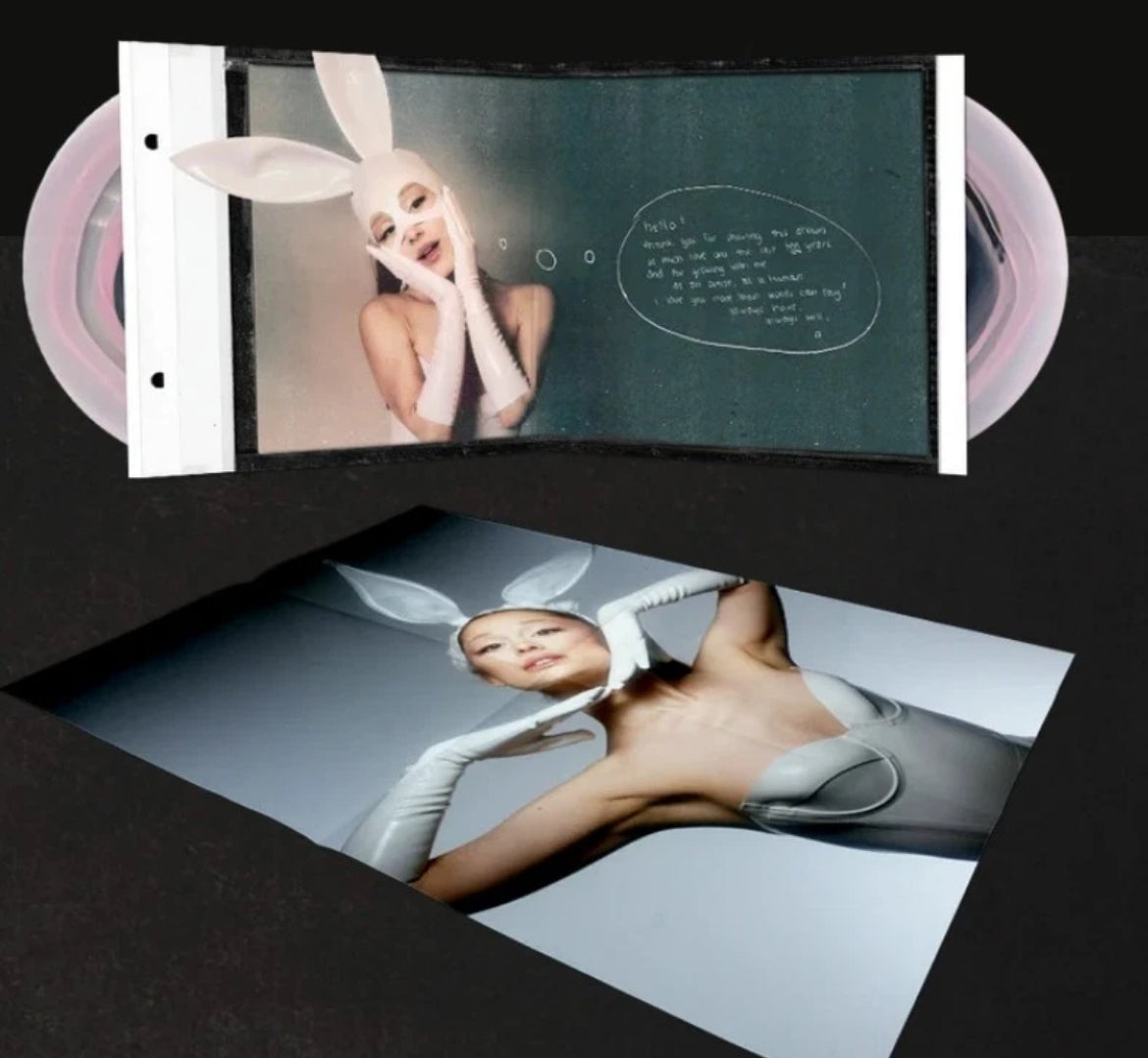 ARIANA GRANDE - Dangerous Woman - 10th Anniversary 2LP (Pink and Black Vinyl)