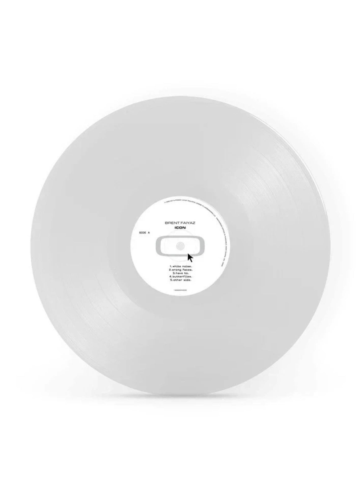 Brent Faiyaz - ICON Clear Vinyl LP SIGNED - Spin City Records