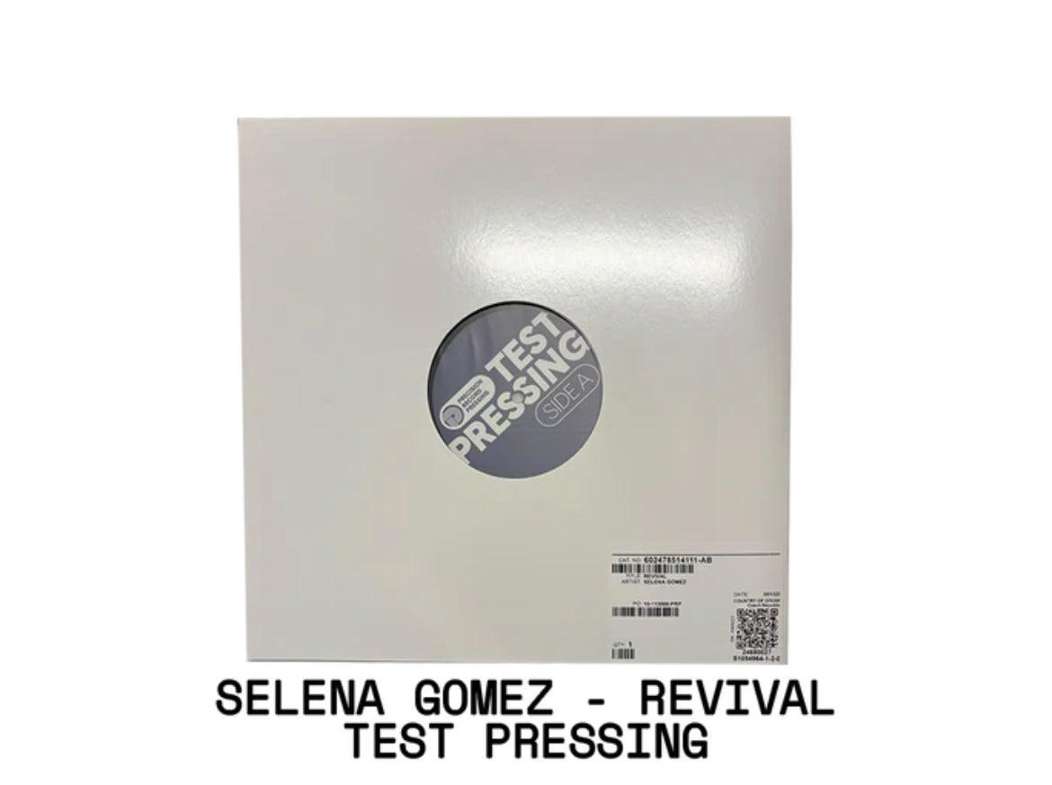 Selena Gomez - Revival Test pressing Rare Interscope - Spin City Records