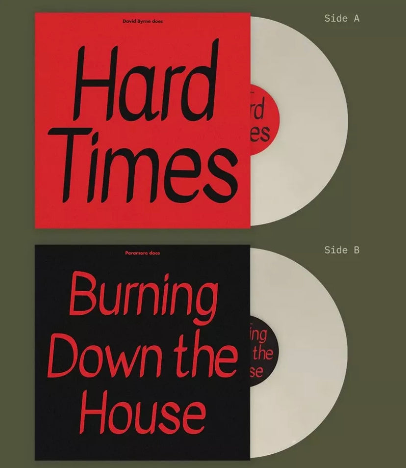 David Byrne & Paramore - Hard Times/Burning Down The House Record Store Day 2024 - Spin City Records