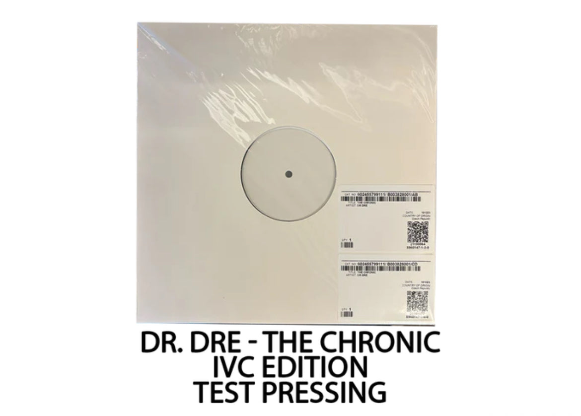 The Chronic IVC Edition Test Pressing