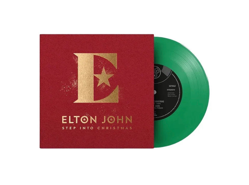 Elton john step into christmas 50th anniversary (7’’ Vinyl) - Spin City Records