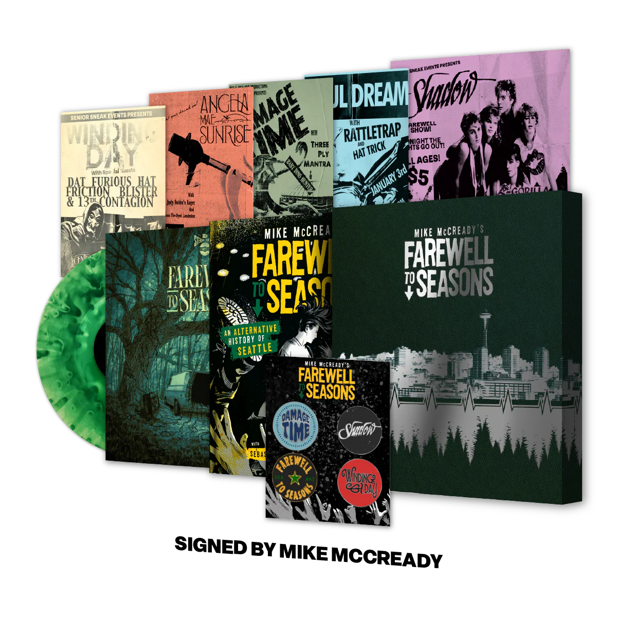 Mike McCready’s Farewell to Seasons + Vinyl LP Signed Platinum Edition Preorder - Spin City Records