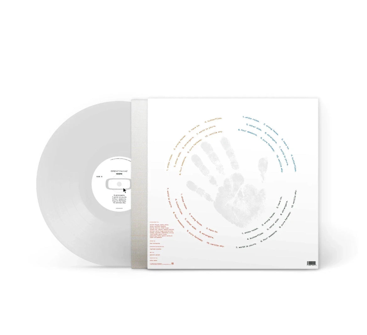 Brent Faiyaz - ICON Clear Vinyl LP SIGNED - Spin City Records