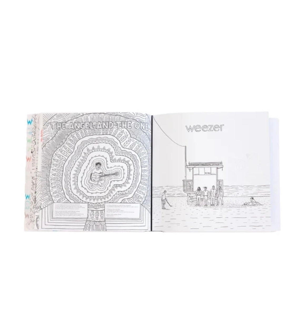 Weezer Coloring Book - Signed Deluxe Edition Set Limited Edition Vinyl 6LP /150 - Spin City Records