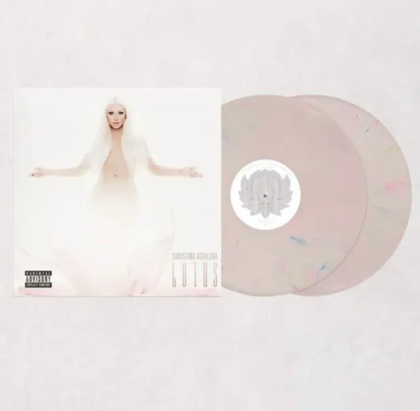 Christina Aguilera - Lotus Marbled Pink Vinyl 2xLP Urban Outfitters Exclusive - Spin City Records