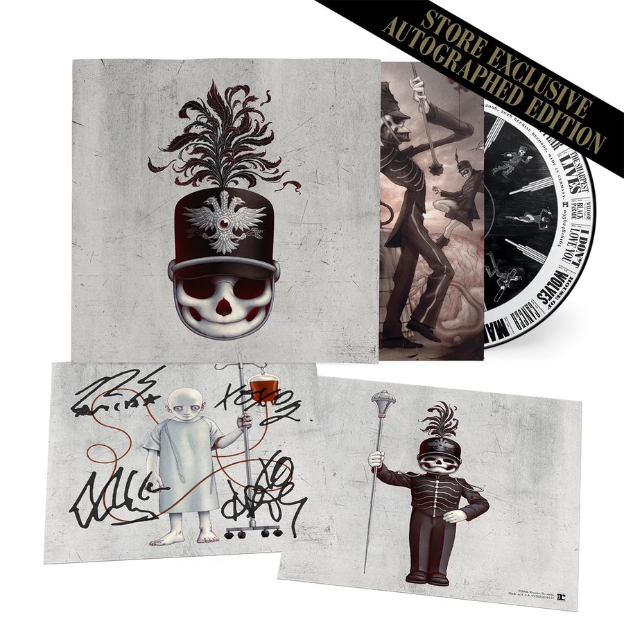 My Chemical Romance The Black Parade 20th Anniversary Deluxe Signed CD Preorder