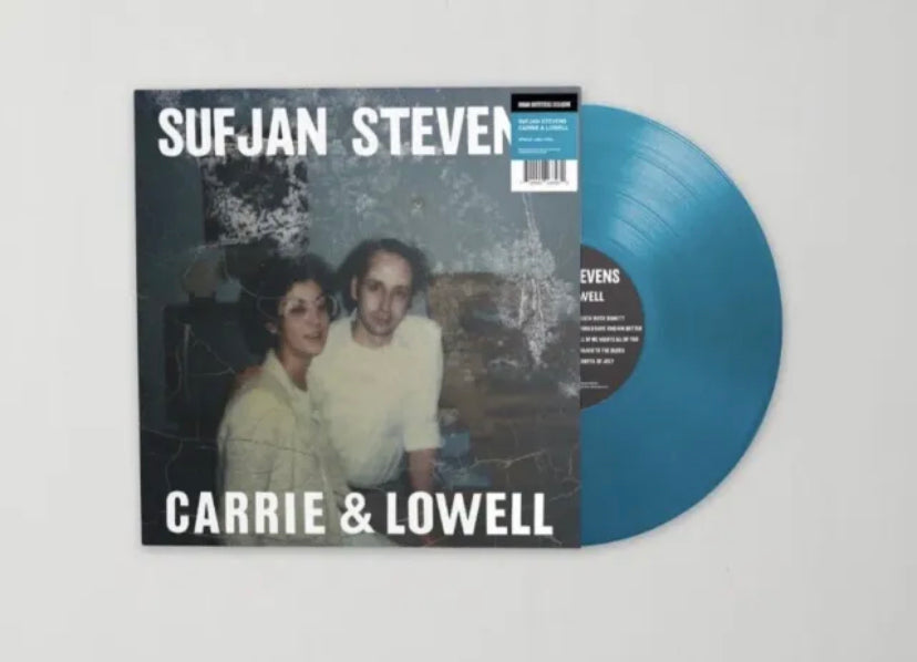 Sufjan Stevens - Carrie & Lowell UO Aqua Blue Color Vinyl LP Record - Spin City Records