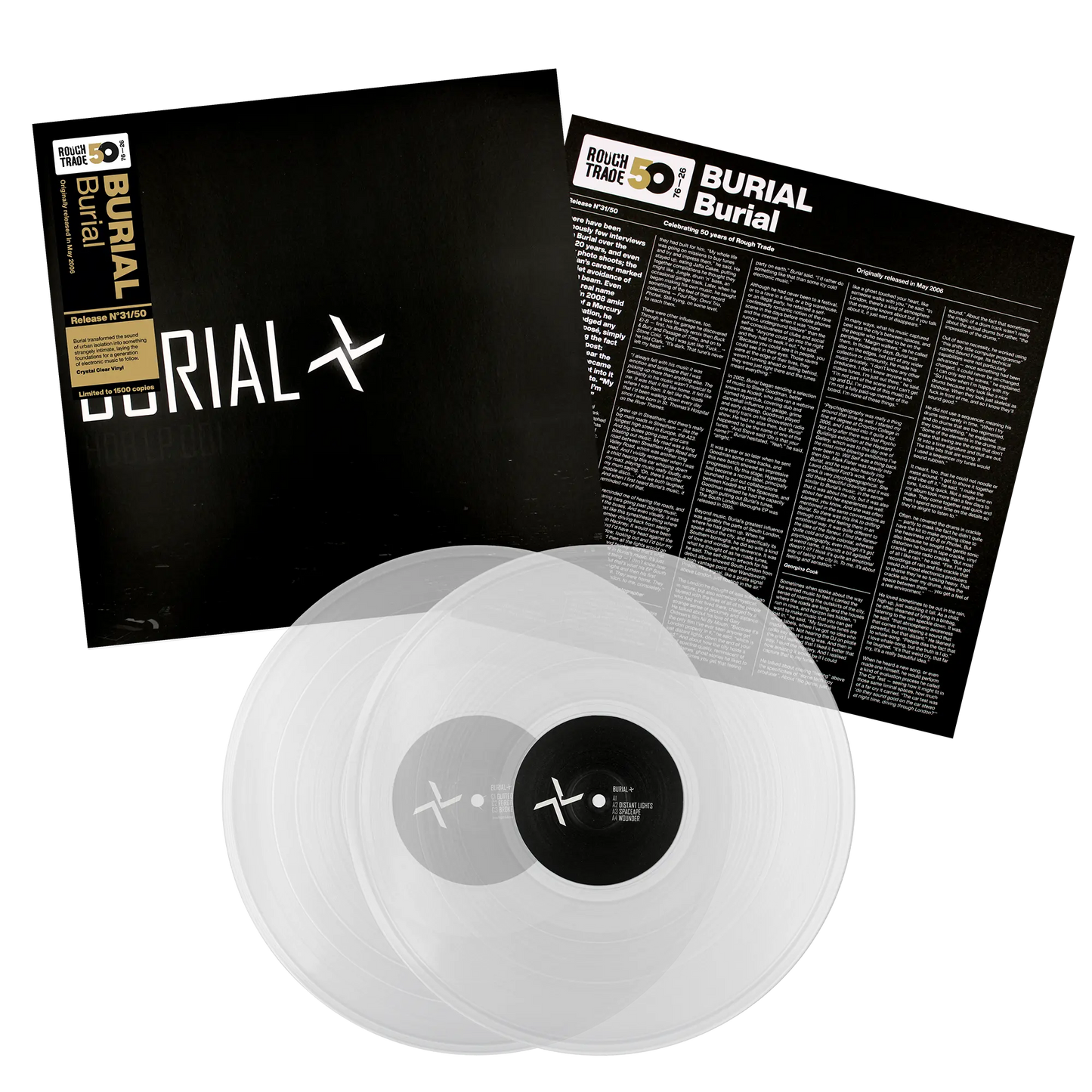 Burial - Burial Rough Trade 50th Anniversary Edition 2LP