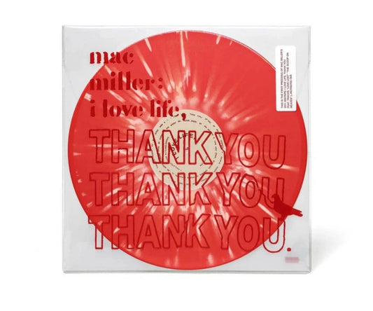 Mac Miller - I Love Life, Thank You Exclusive Red and White Splatter Vinyl - Spin City Records
