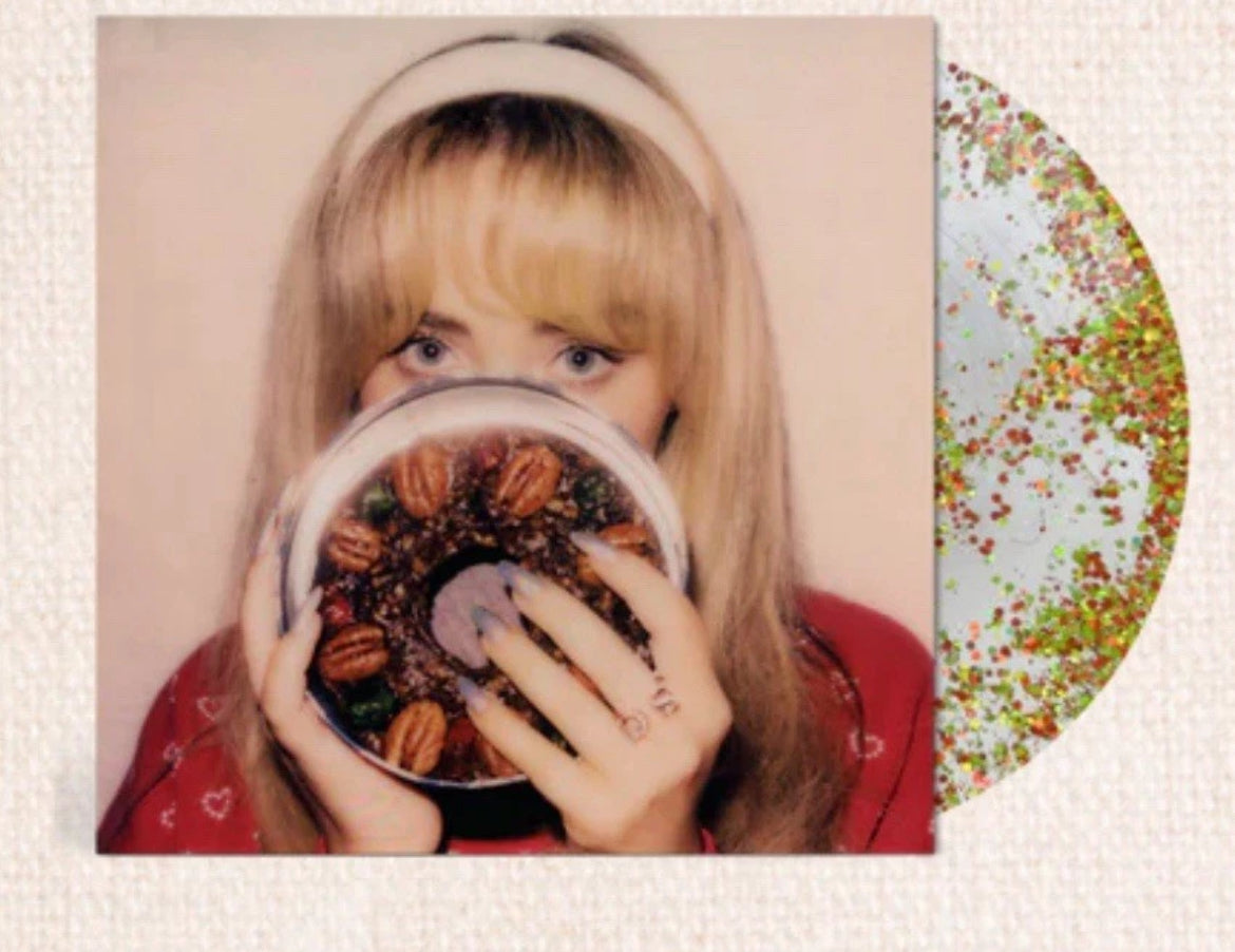 Sabrina Carpenter fruitcake liquid glitter Filled Vinyl LP Preorder - Spin City Records