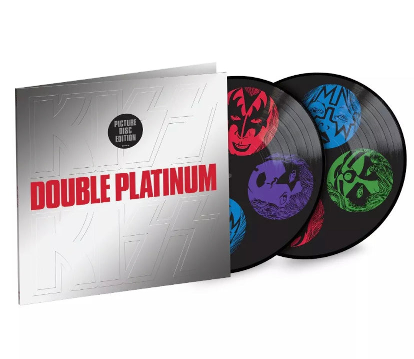 KISS - DOUBLE PLATINUM EXCLUSIVE 2LP PICTURE DISC Vinyl - Spin City Records