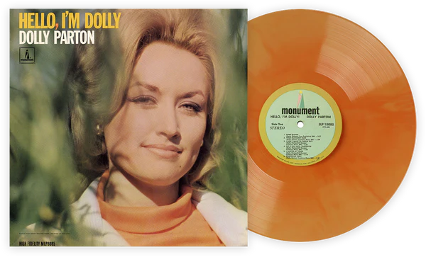 Dolly Parton - Hello I'm Dolly Flame Galaxy Vinyl VMP Exclusive