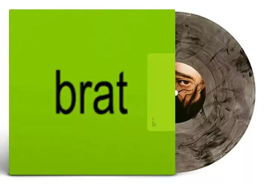 Charli XCX BRAT "Spotify Fans First" LTD Smoky Black Marble Vinyl - Spin City Records