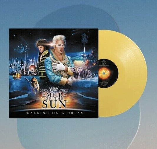 Empire of the Sun - Walking On A Dream Yellow Mustard Vinyl LP Preorder - Spin City Records