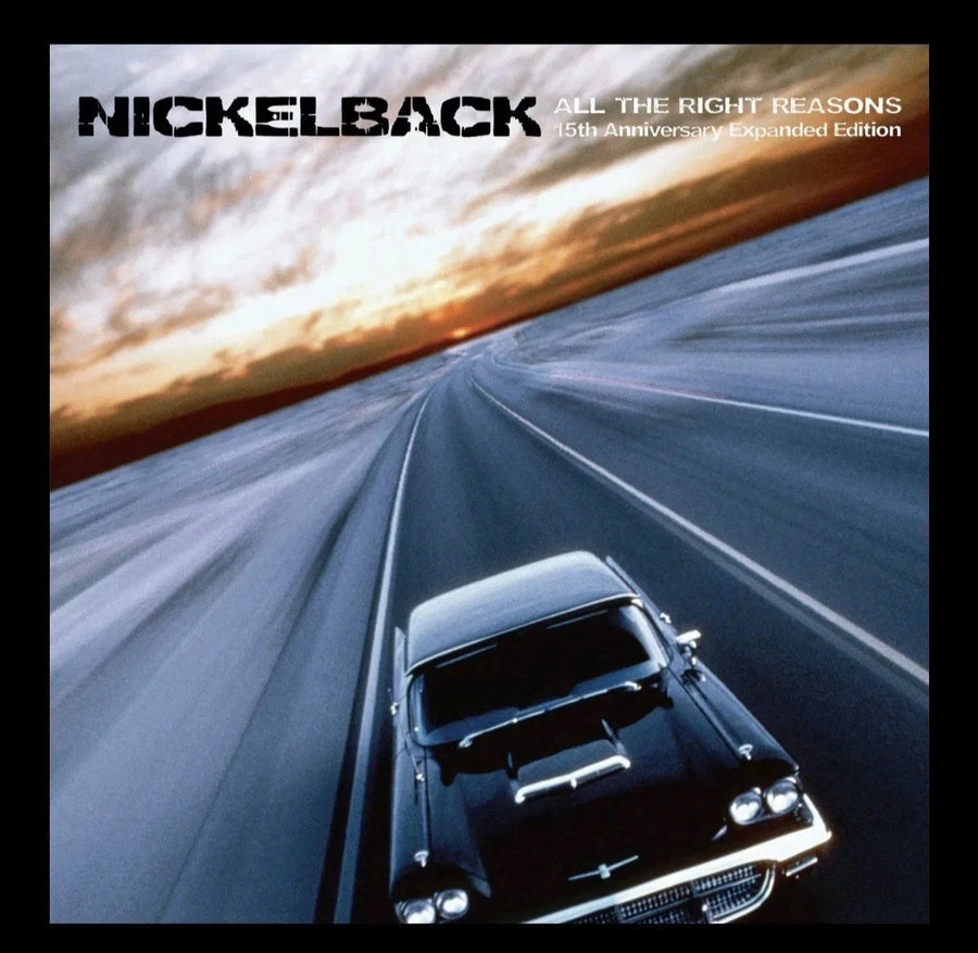 Nickelback All The Right Reasons Vinyl SIGNED By Entire Band