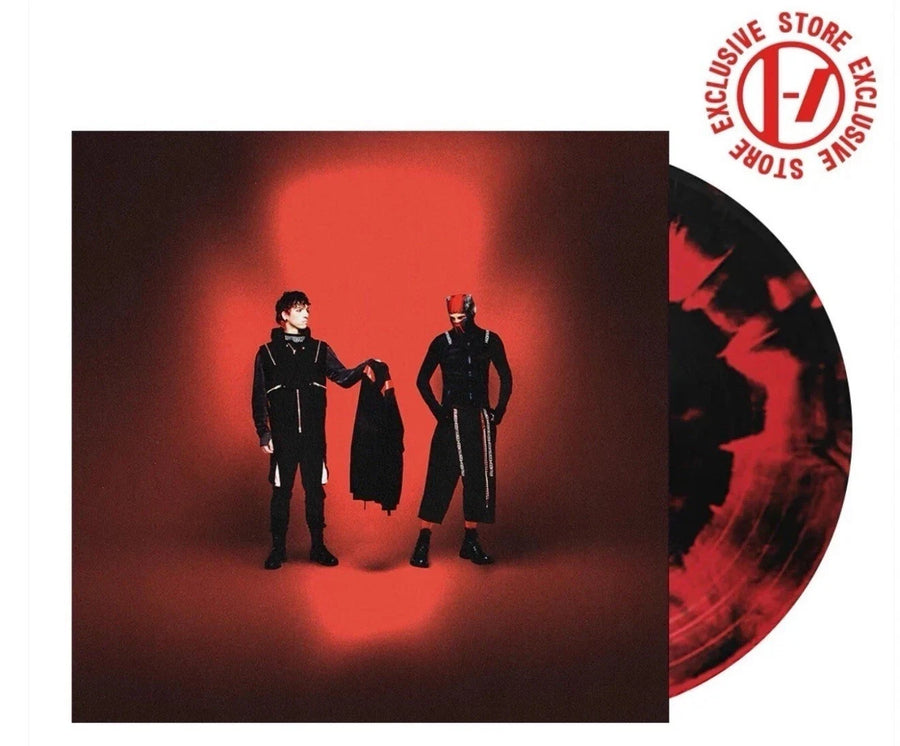 TWENTY ONE PILOTS Breach Limited Edit Black Red Ink spill Vinyl
