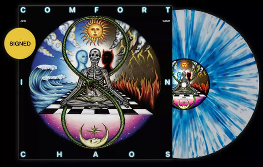 JOHN SUMMIT Comfort in Chaos 12” LP Comfort Edition Signed Blue Vinyl