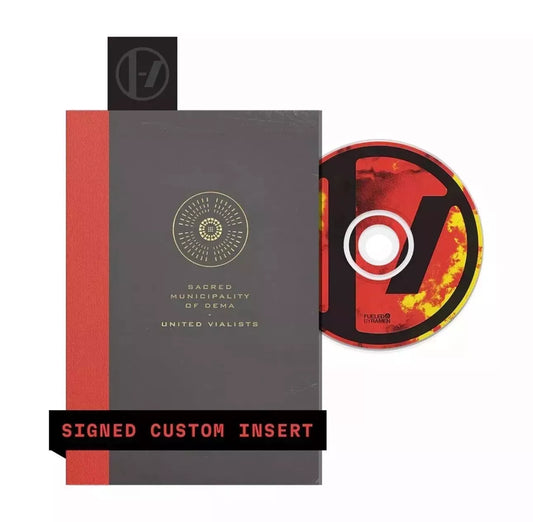 Twenty One Pilots CLANCY CD Journal SIGNED Custom Insert Autographed
