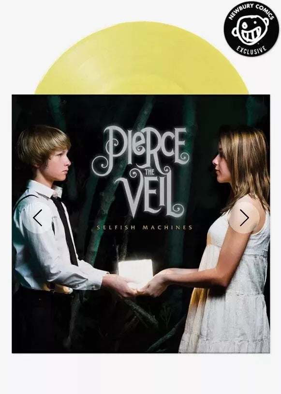 Pierce The Veil - Selfish Machines Daffodil Yellow LE/500 Vinyl LP