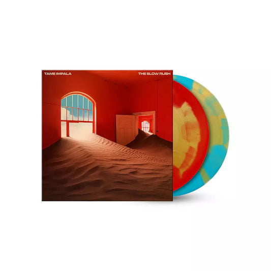 TAME IMPALA The Slow Rush Vinyl Limited Red & Blue w/Gold Splash