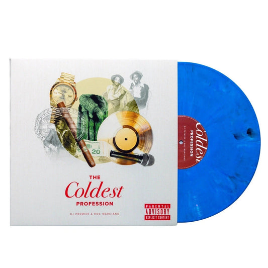 DJ PREMIER x ROC MARCIANO The Coldest Profession Blue Vinyl LE/500 - Spin City Records