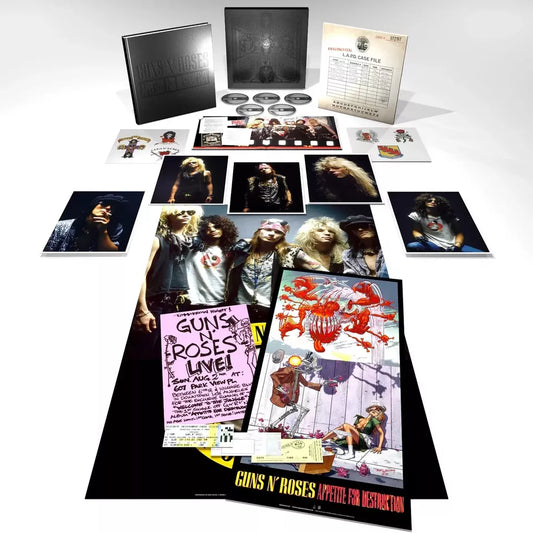 Guns N Roses - Appetite For Destruction Super Deluxe CD & Blu-Ray Box Set