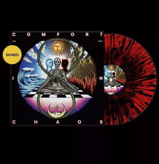 John Summit Comfort in Chaos Signed Chaos Red Edition Vinyl