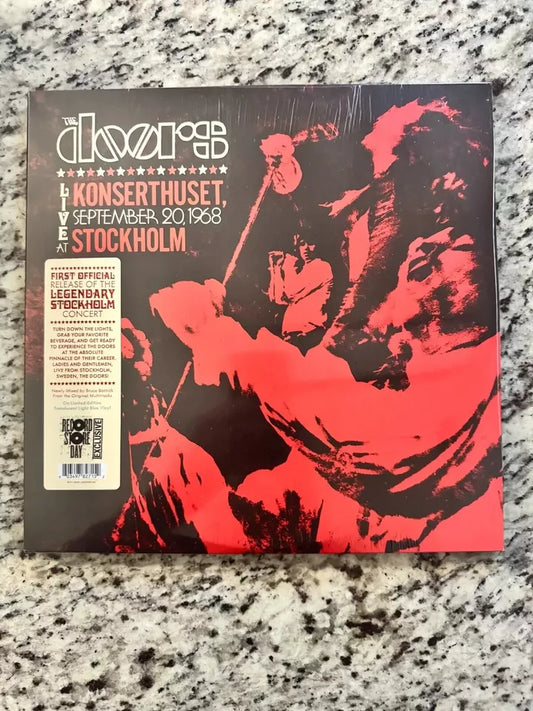 Doors Live At Konserthuset Stockholm 1968 3 LP RSD COLOR VINYL Numbered Limited - Spin City Records