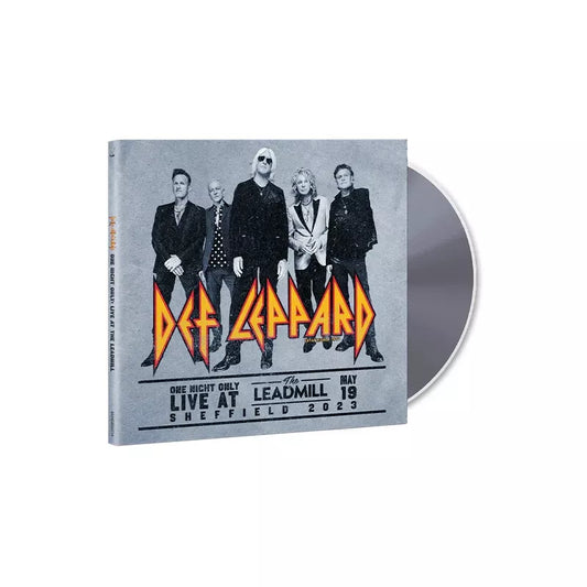 Def Leppard: One Night Only Live At The Leadmill May 19, 2023 SIGNED CD